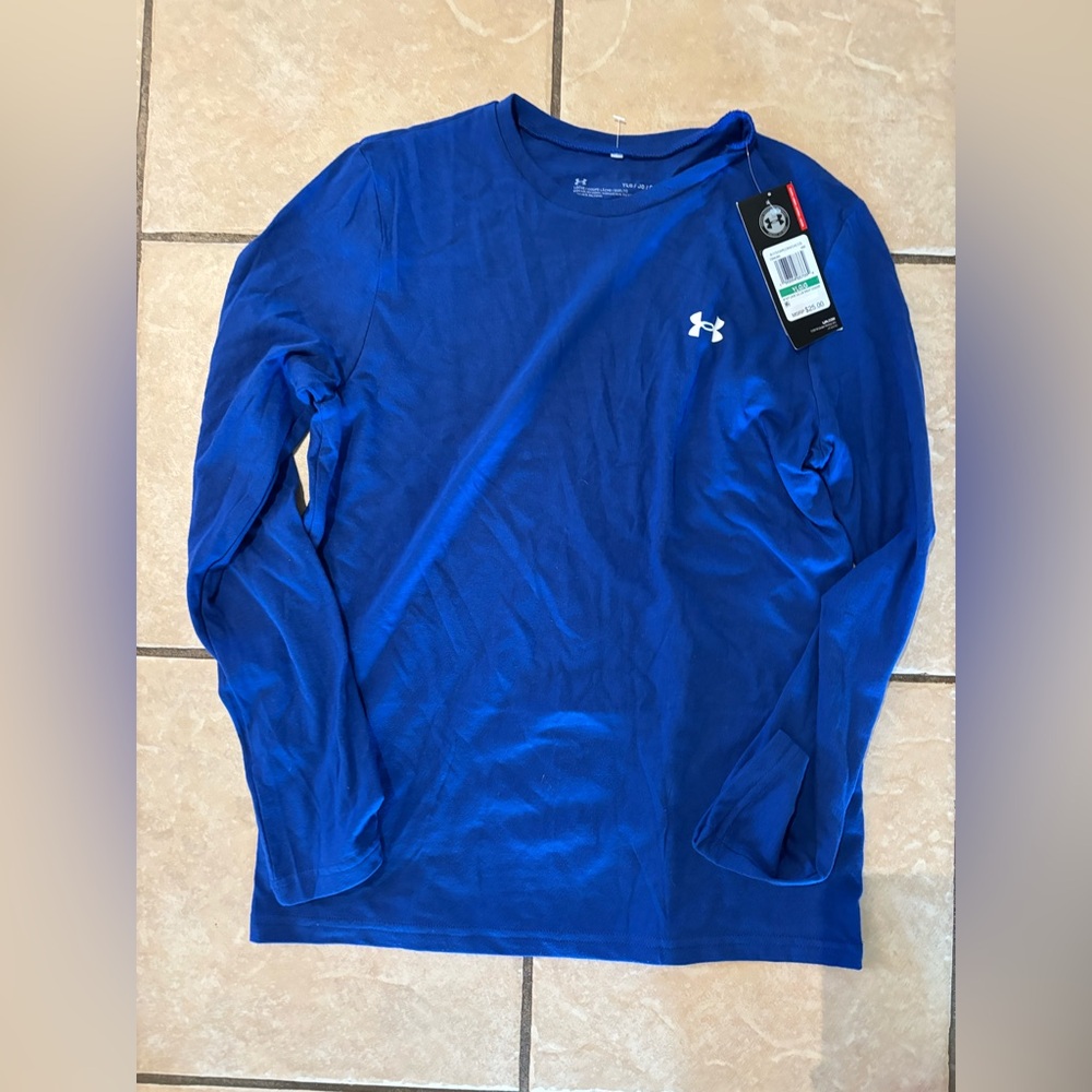 Under Armour Long Sleeve ‎ Blue Shirt